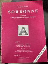 Sorbonne ler degre certificat pratique de langue francaise