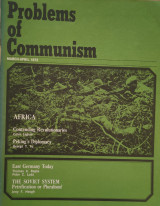 Problems of communism March/April 1972