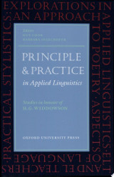 Principle and Practice in Applied Linguistics