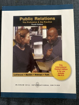 Public relations the profession and practice