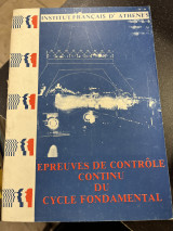 Epreuves de controle continu du cycle fondamental