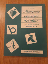 Nouveaux exercices d' ecriture. Les majuscules, cahier no. 2