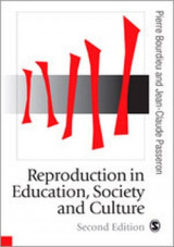 Reproduction in Education, Society and Culture
