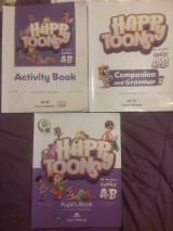 Happy Toons One-Year Course - Junior a+b - Pupil’s book+Activity book+Companion & Grammar