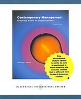 Contemporary Management (p/b)