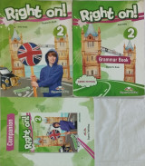 Right on! 2 (full pack): Student's book + Grammar book + Companion)