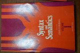 Syntax and semantics