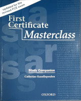 First Certificate Masterclass - Study Companion (Updated for the revised fce exam)