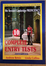 The Revised Cambridge Proficiency 10 complete entry tests students book
