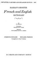 Harrap's Shorter French and English Dictionary
