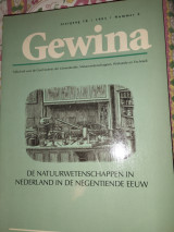 De Natuurwetenschappen in Nederland in de Negentiende Eeuw - Gewina 2