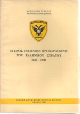 Η προς πόλεμον προπαρασκευή του ελληνικού στρατού 1923-1940