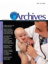 Archives - The International Journal of Medicine , Volume 2, Issue 1, January March 2009