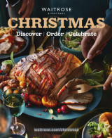 Waitrose & Partners Christmas Discover Order Celebrate