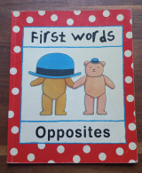 First words Opposites
