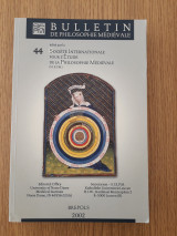 Bulletin de philosophie medievale 44(2002)