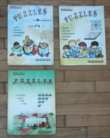 Puzzles book.1+2+3 (3 βιβλία)