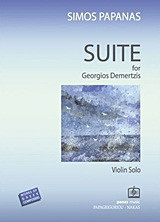 Suite for Georgios Demertzis: Violin Solo