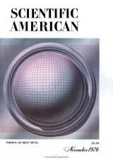 Scientific American November 1976