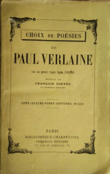 Choix de Poésies de Paul Verlaine