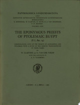 The Eponymous Priests of Ptolemaic Egypt (P.L. Bat. 24)