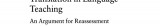 Translation in Language Teaching