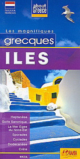 Grecques iles: Heptanèse, Golfe Saronique, La Mer Egee du Nord-Est, Sporades, Cyclades, Dodecanèse, Crète