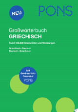 PONS Großwörterbuch Griechisch-Deutsch. Deutsch-Griechisch