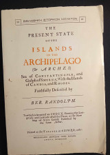 The Present State of the Islands in the Archipelago (or Arches) (reproduction from year 1687)