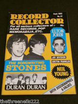 Record Collector, Sept. 1982, No.37