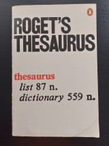 Roget's Thesaurus of English words and phrases