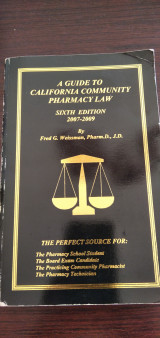 A guide to California Community Pharmacy Low