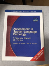 Assessment in Speech-Language Pathology. A Resource Manual.
