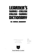 Learner's Swahili-English, English-Swahili Dictionary