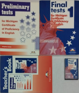 Preliminary Tests 1 + Final Tests 1 for Michigan Certificate of Proficiency in English + Teacher's book + audio cassette: Revised