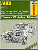 Audi Owners Workshop Manual