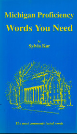 Michigan Proficiency - Words you need