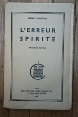 Ľ erreur spirite