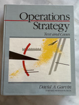 Operations strategy