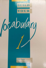 Build Your Vocabulary 1