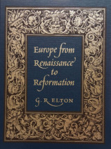 Europe from Renaissance to Reformation