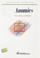 Anomies: Für Violine und Klavier: 1984