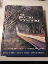 The Practice of Statistics: TI-83/89 Graphing Calculator Enhanced (Third edition)