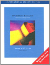 Operations Research : Applications and Algorithms, International Edition (With Cd-Rom and Infotrac)