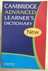 Cambridge Advanced Learner's Dictionary