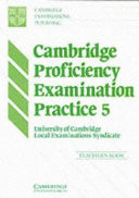 Cambridge Proficiency Examination Practice 5 Teacher's book