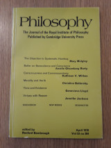 Philosophy, vol. 53, no. 204