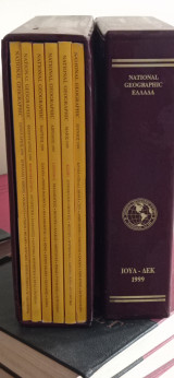 National Geographic 1999, 12 τεύχη με θήκες