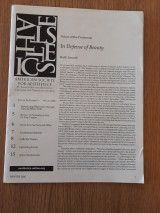 American Society for Aesthetics Newsletter, vol. 26,3 (Winter 2006)