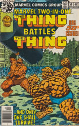 Marvel Two-in-one No 50 - The Thing Battles the Thing